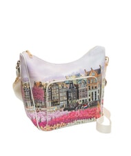 YNOT YESBAG Borsa a spalla con tasca tulips - Borse Donna - 2