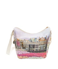 YNOT YESBAG Borsa a spalla con tasca tulips - Borse Donna - 4