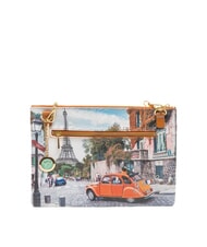 YNOT YESBAG Clutch grande con tracolla in metallo cest la vie - Borse Donna - 4