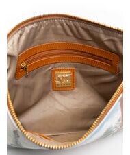 YNOT YESBAG Clutch grande con tracolla in metallo cest la vie - Borse Donna - 5