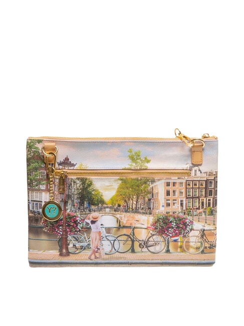 YESBAG SPECIAL Pochette busta tracolla in metallo bicycles - Borse Donna