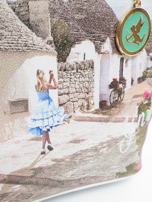 YESBAG Borsa shopping media a spalla alice in trulli - Borse Donna
