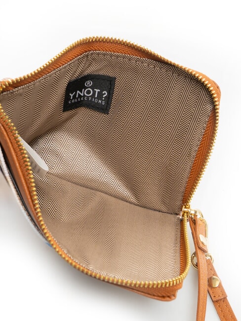 YESBAG Portacarte piatto con zip e polsierina taormina summer - Portafogli Donna