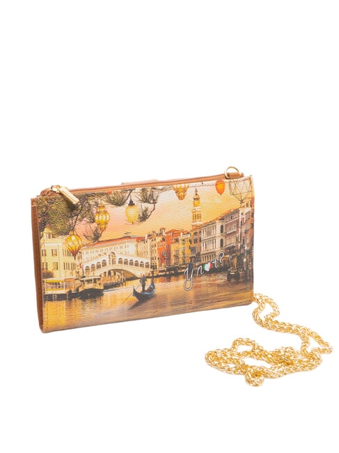 YESBAG Pochette portafoglio con tracolla christmas venice - Borse Donna