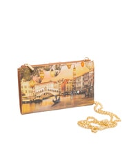 YNOT YESBAG Pochette portafoglio con tracolla christmas venice - Borse Donna - 3