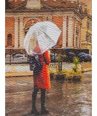 YNOT YESBAG Borsa a tracolla con due scomparti rome raining - Borse Donna - 3