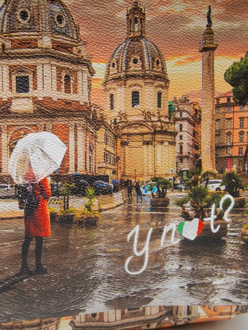 YESBAG Zaino grande rome raining - Borse Donna