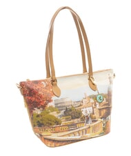 YNOT YESBAG Borsa shopping media a spalla rome landscape - Borse Donna - 2