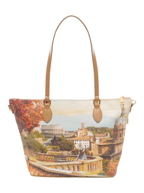 YESBAG Borsa shopping media a spalla rome landscape - Borse Donna