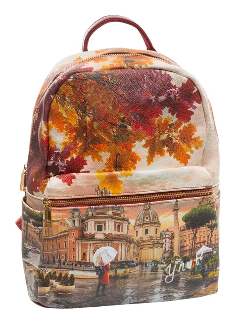 YESBAG Zaino grande con tasca rome raining - Borse Donna