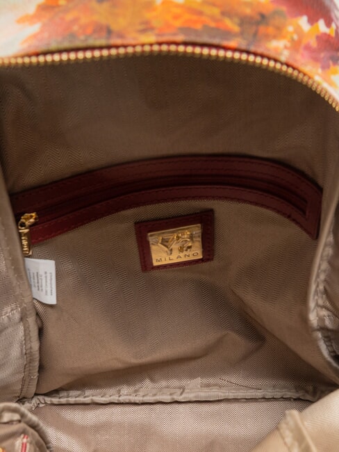YESBAG Zaino grande con tasca rome raining - Borse Donna
