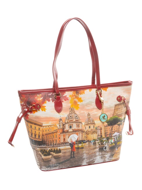 YESBAG Borsa shopping grande rome raining - Borse Donna