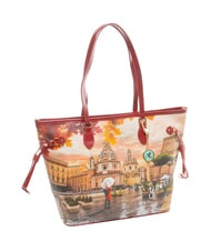 YNOT YESBAG Borsa shopping grande rome raining - Borse Donna - 2