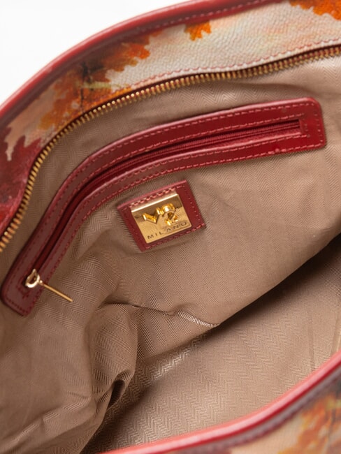 YESBAG Borsa shopping grande rome raining - Borse Donna