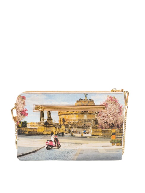YESBAG Pochette con tracolla metallica ROMAN HOLIDAY - Borse Donna