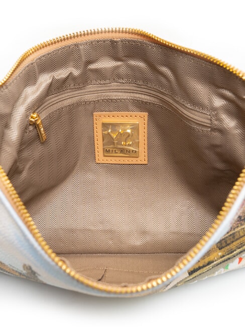 YESBAG Pochette con tracolla metallica ROMAN HOLIDAY - Borse Donna