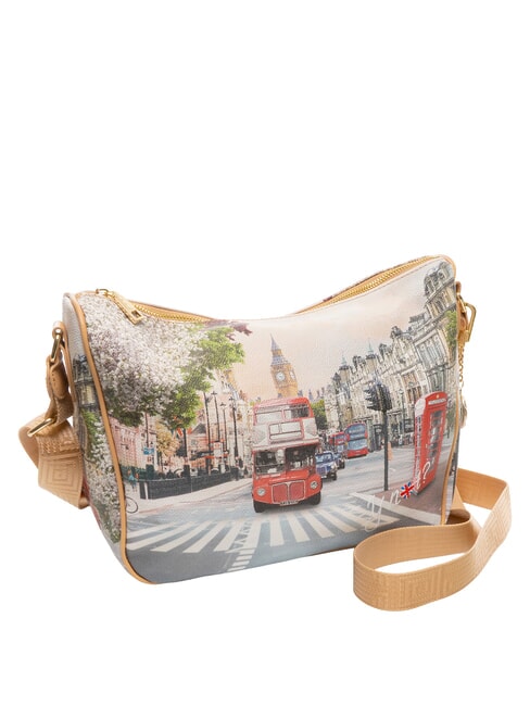 YESBAG Borsa hobo a tracolla london rainbow - Borse Donna