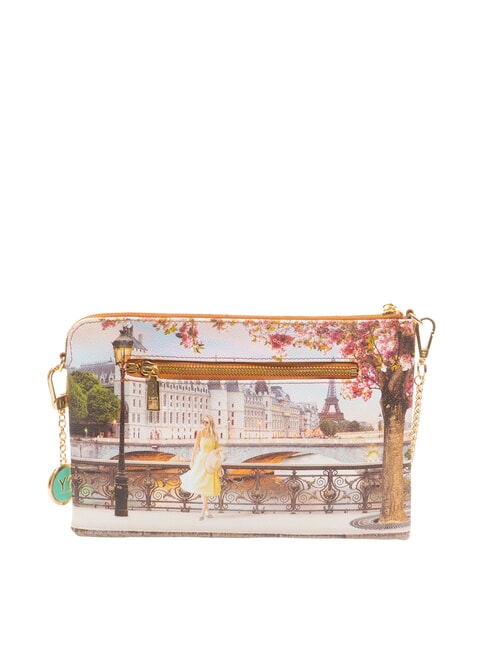 YESBAG Pochette con tracolla metallica concorde - Borse Donna