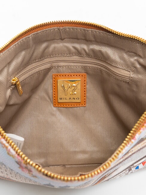 YESBAG Pochette con tracolla metallica concorde - Borse Donna