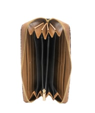 YNOT AUDREY Portafoglio grande zip around tabacco - Portafogli Donna - 2