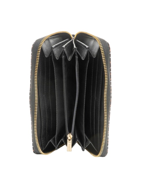 AUDREY Portafoglio grande zip around NERO - Portafogli Donna