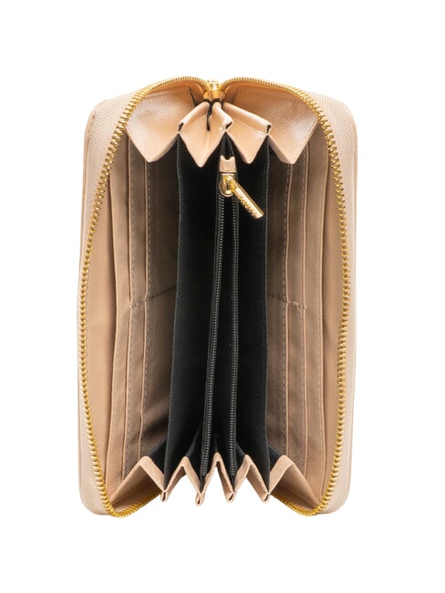 LUCY Portafoglio grande zip around sand - Portafogli Donna