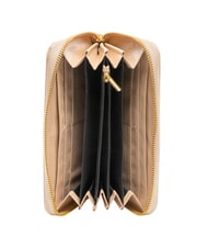 YNOT LUCY Portafoglio grande zip around sand - Portafogli Donna - 2