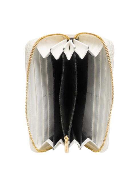 LUCY Portafoglio grande zip around white - Portafogli Donna