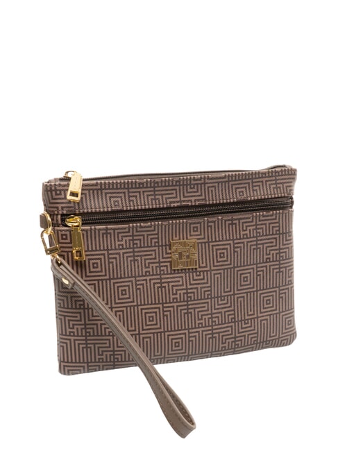 LABIRINT Pochette piatta con polsierina nut - Borse Donna