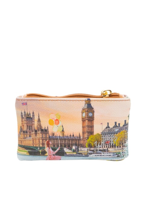 YESBAG Bustina portachiavi con zip yellow flower - Portachiavi