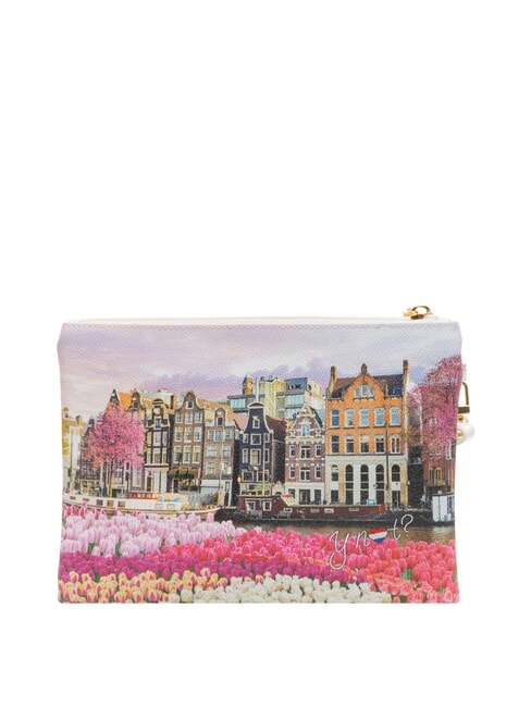 YESBAG Pochette media con polsierina tulips - Borse Donna