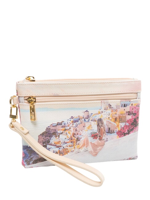 YESBAG Pochette media con polsierina greece sunset - Borse Donna