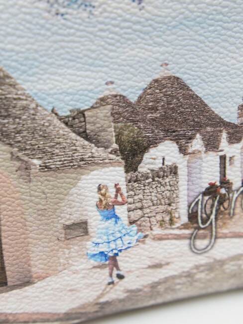 YESBAG Pochette portafoglio con tracolla alice in trulli - Borse Donna