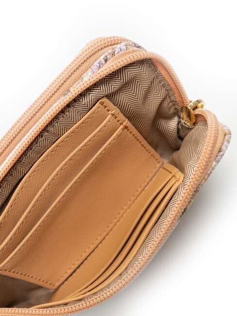 YESBAG SPECIAL Astuccio porta carte doppia zip velo paris - Portafogli Donna