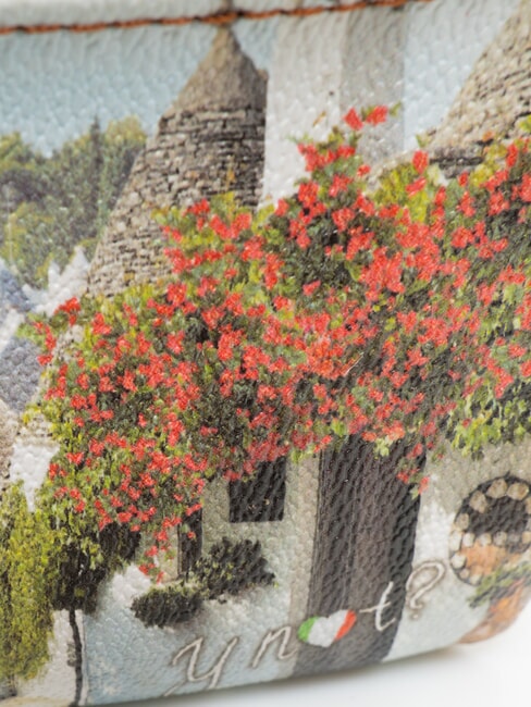 YESBAG Portafoglio pochette con polsierina trulli - Portafogli Donna