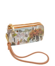 YNOT YESBAG Portafoglio pochette con polsierina trulli - Portafogli Donna - 5