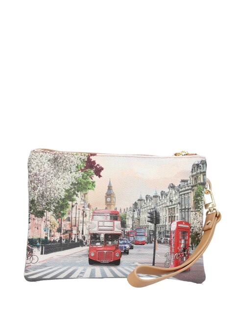 YESBAG Pochette media con polsierina london rainbow - Borse Donna
