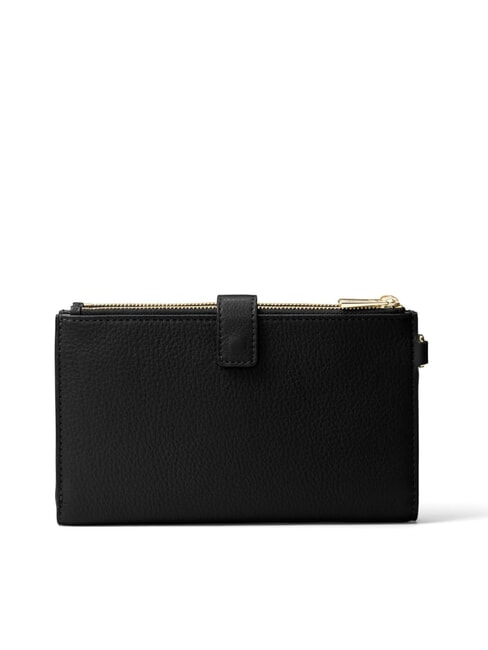 JET SET Portafoglio pochette in pelle black - Borse Donna