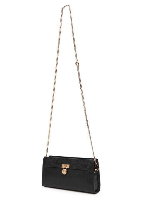 HAMILTON MODERNE Borsa pochette con tracolla in metallo black - Borse Donna