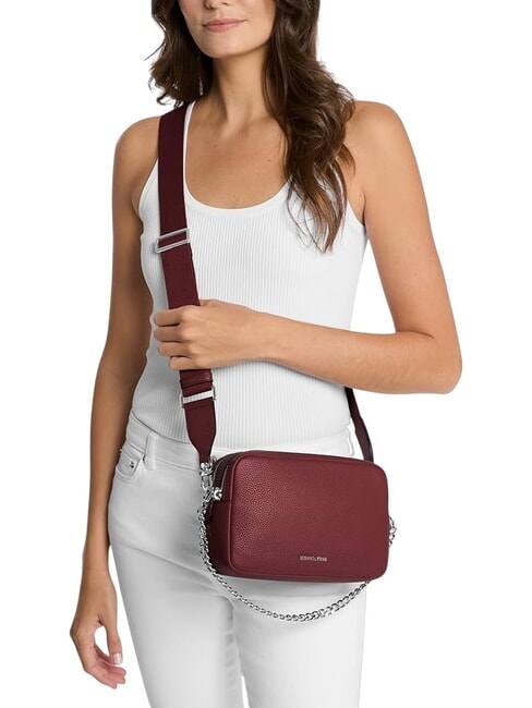 BRYANT Mini Bag a tracolla, in pelle oxblood - Borse Donna