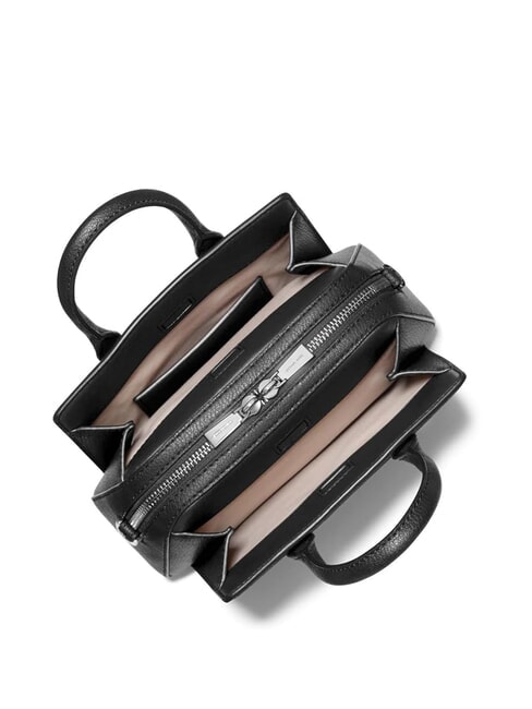 LAILA Borsa a mano piccola in pelle black - Borse Donna