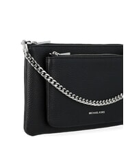 MICHAEL KORS JET SET Borsa a tracolla in pelle con catena black - Borse Donna - 3