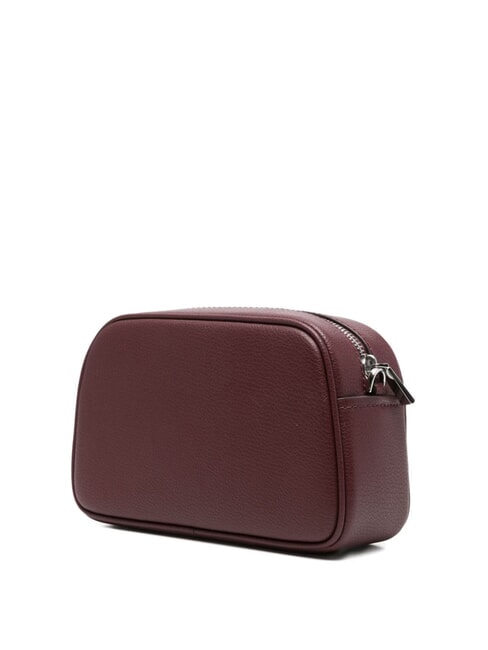 JET SET Borsa camera case media in pelle oxblood - Borse Donna