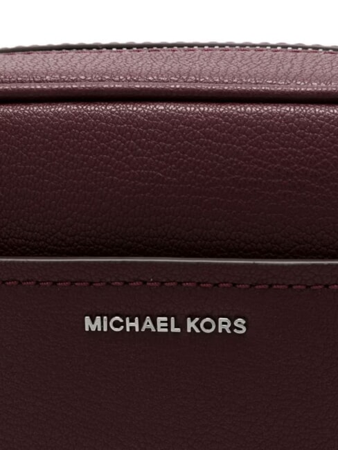 JET SET Borsa camera case media in pelle oxblood - Borse Donna