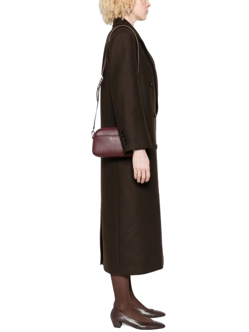 JET SET Borsa camera case media in pelle oxblood - Borse Donna