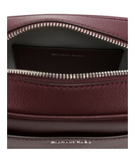 MICHAEL KORS JET SET Borsa camera case media in pelle oxblood - Borse Donna - 5