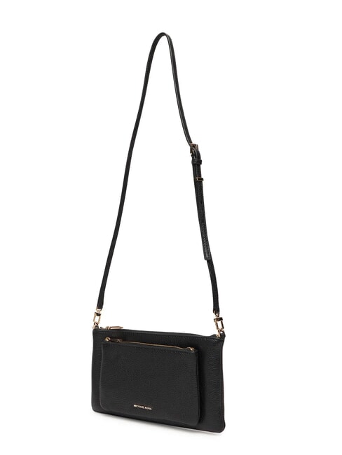 JET SET Borsa in pelle a tracolla black - Borse Donna