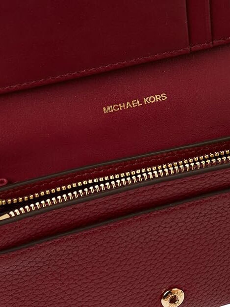 JET SET Portafoglio medio in pelle mulberry - Portafogli Donna