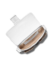 MICHAEL KORS COLBY Borsa media in pelle a spalla optic white - Borse Donna - 6