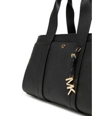 MICHAEL KORS ROMEE Borsa bauletto in pelle con tracolla black - Borse Donna - 3